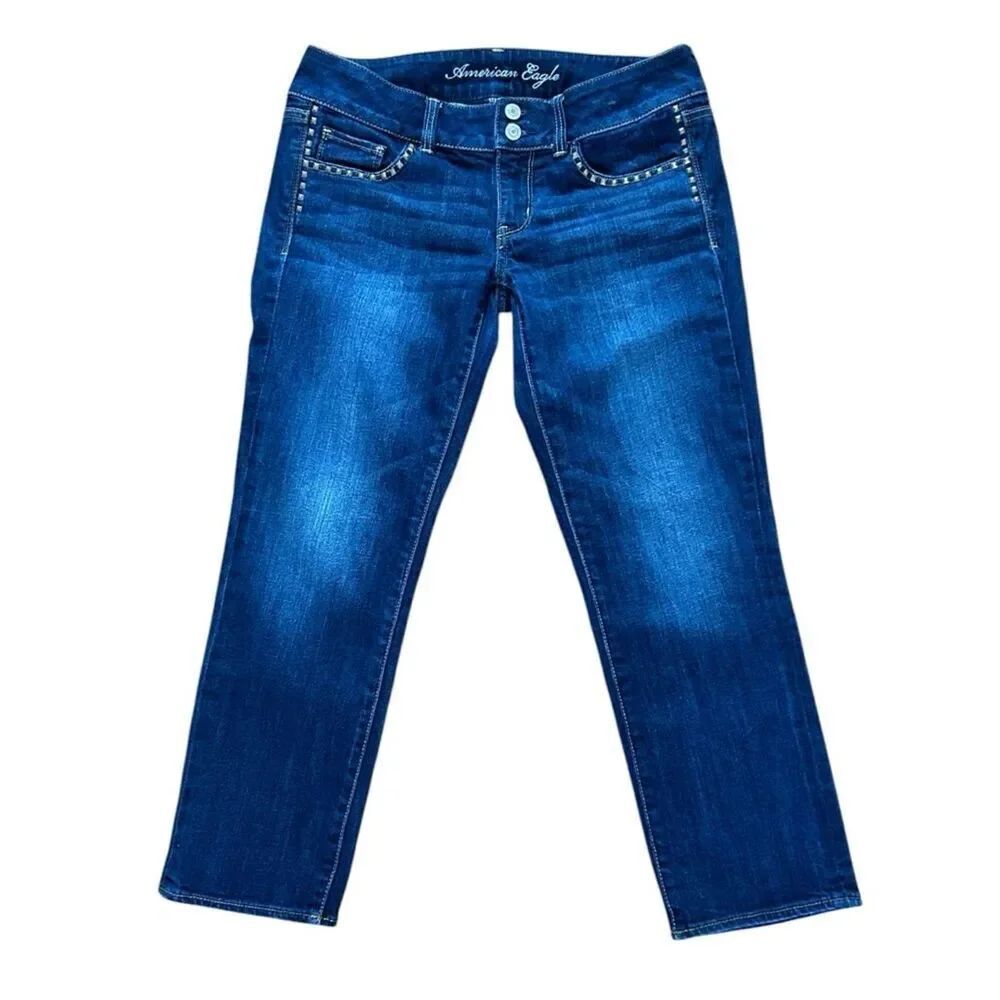 American Eagle Artist Crop Jeans